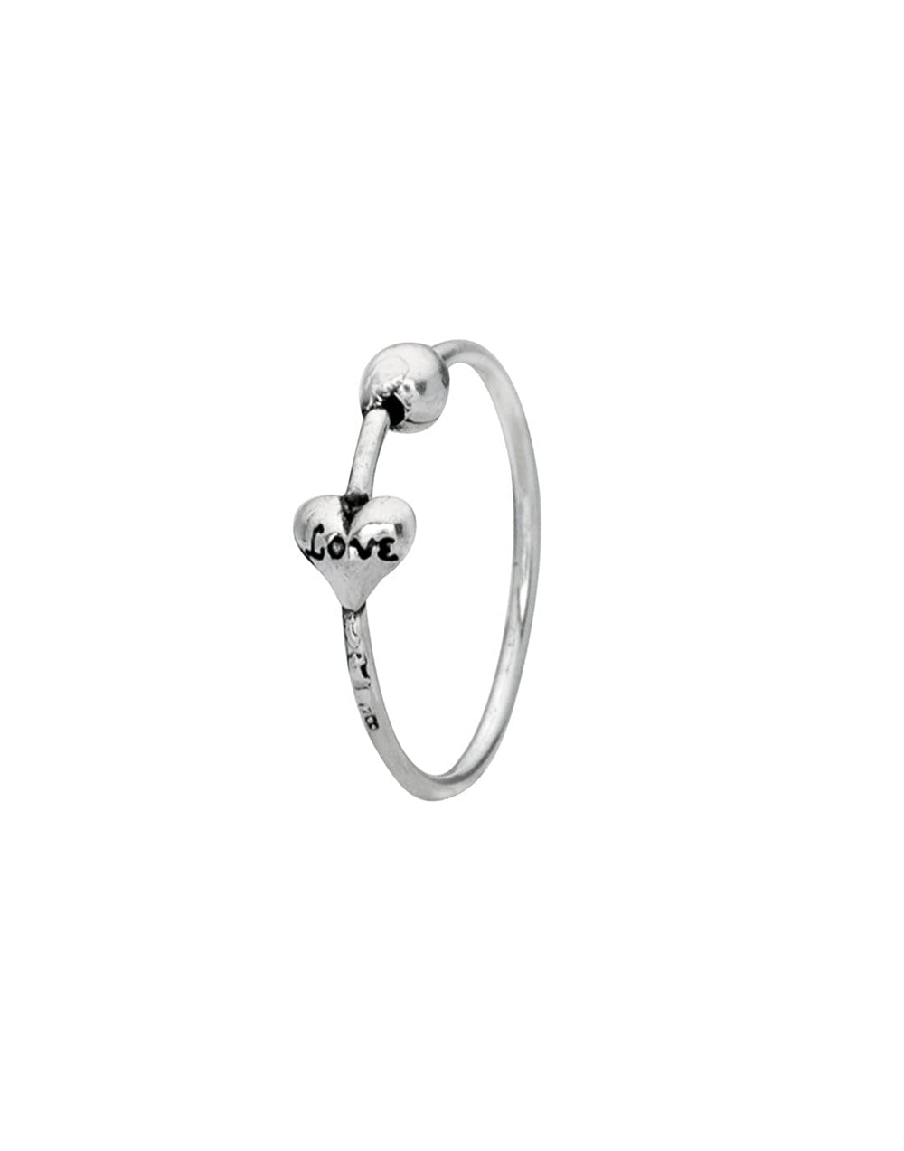 Combo of 92.5 Sterling Silver Nose Ring for Women and Girls