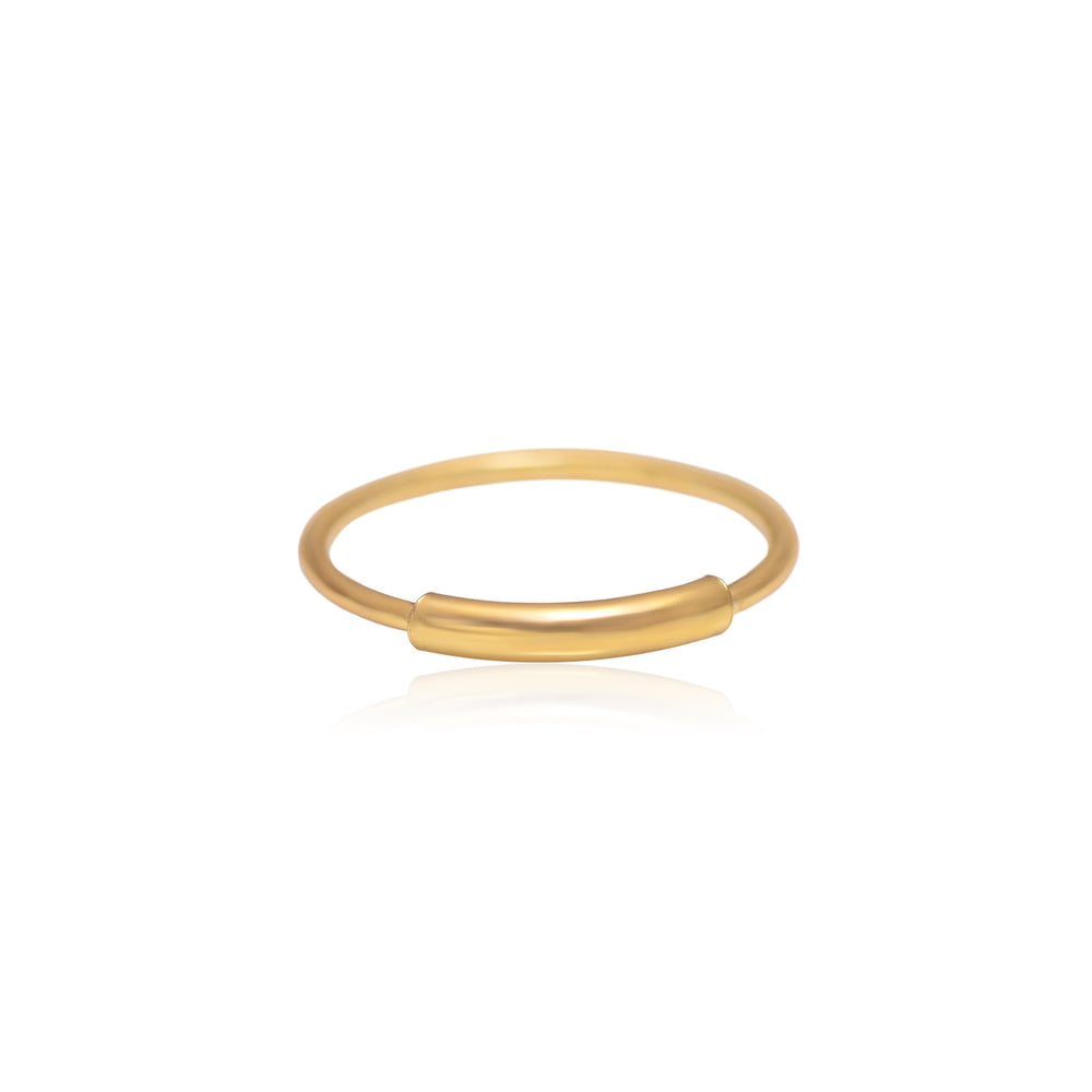 Gold Plated 92.5 Sterling Silver 6 mm Nose Ring