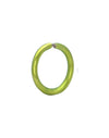 Yellow Enamel coated Clip on Nose ring in 92.5 Silver