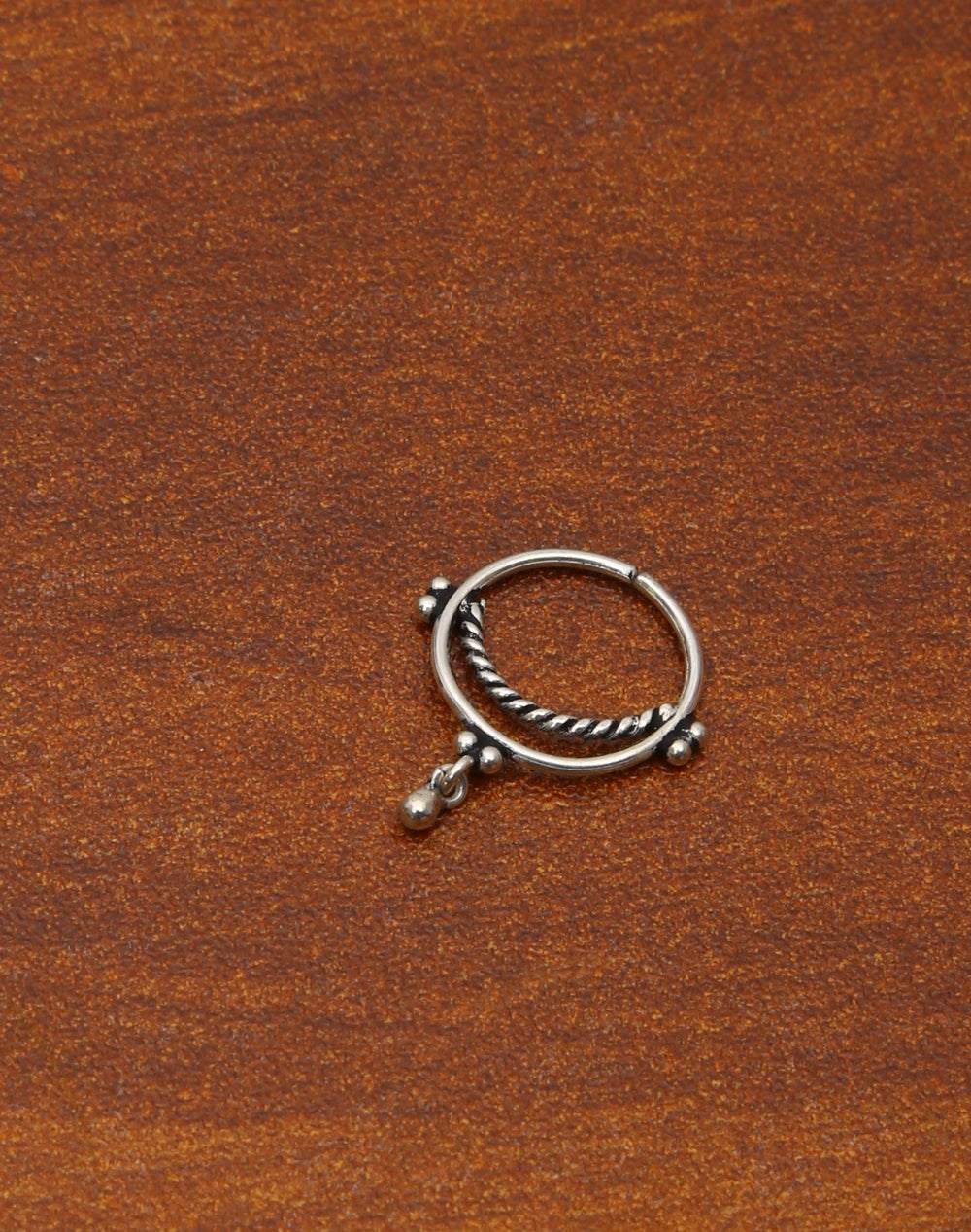 92.5 Sterling Silver Designer Nose and Septum Ring