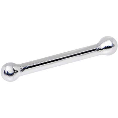 Small and Dot Size Nose Pin (Bone Style) in 92.5 Silver for Girls Piercing Jewelry