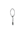 Designer Nose Bali with Hanging in 92.5 Sterling Silver