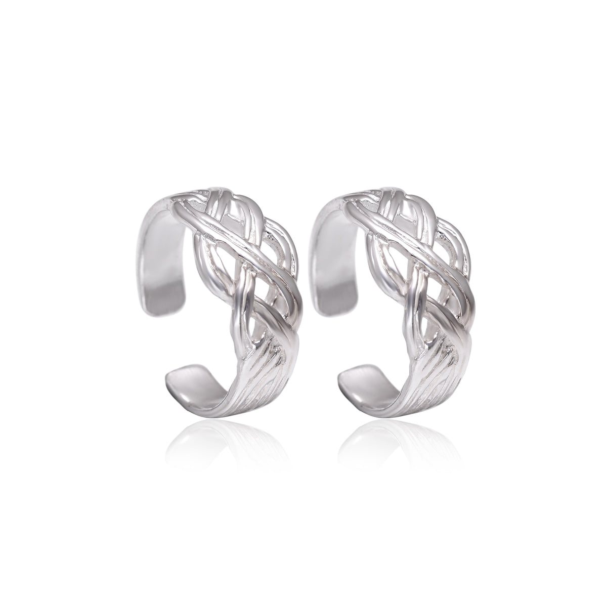 Beautiful pair of Toe Rings Bichiya pure 925 Sterling Silver
