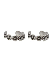 Pair of Trendy Adjustable Toe Rings in 925 Silver