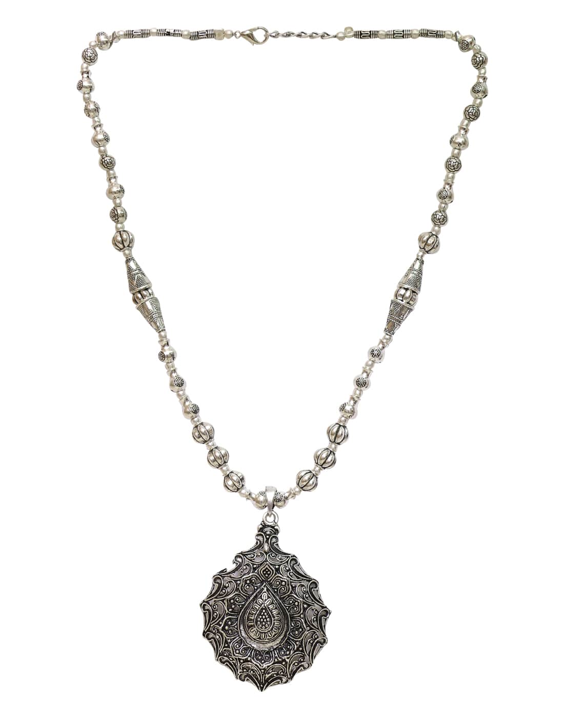 Antique Work Necklace - Necklace