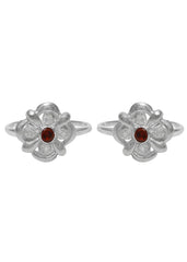 Designer Cubic Zirconia Toe Rings in 92.5 Sterling Silver - Toe Rings
