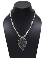 Designer Leaf Necklace - Necklace