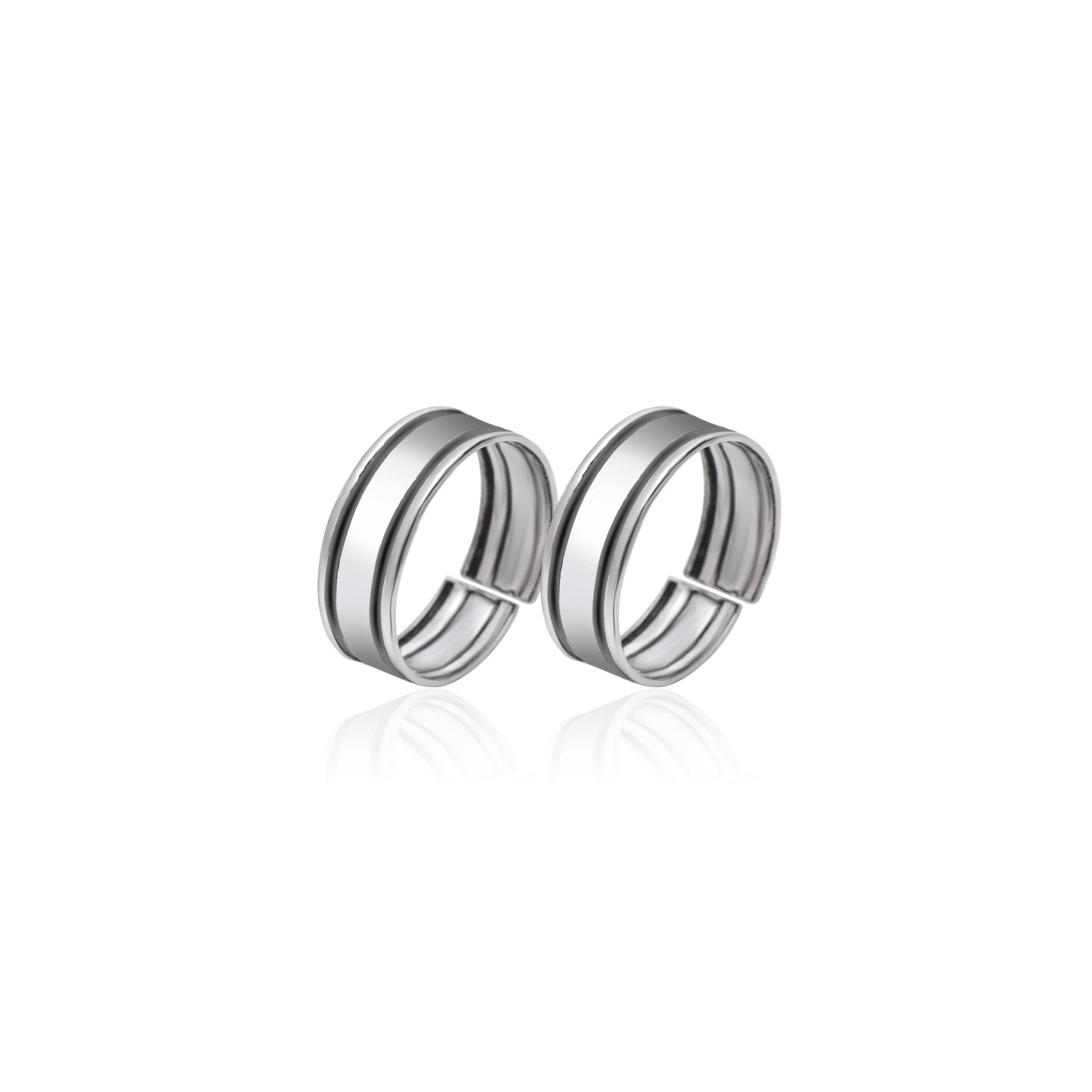 Fashionable Silver Toe Rings Bichiya in 925 Sterling Silver - Toe Rings
