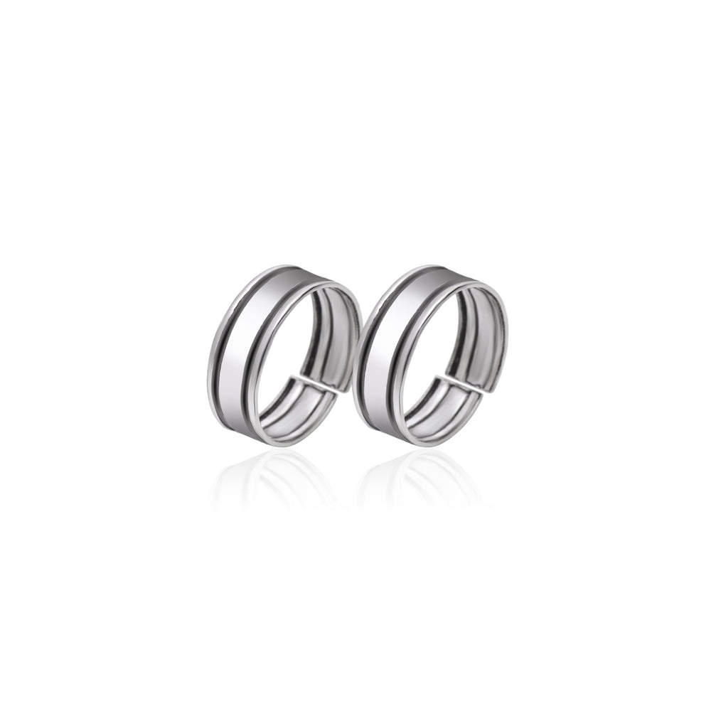 Fashionable Silver Toe Rings Bichiya in 925 Sterling Silver - Toe Rings