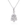 Ganpati 92.5 Sterling Silver Small Pendant with 18 inch Chain