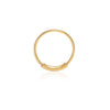 Gold Plated 92.5 Sterling Silver 6 mm Nose Ring