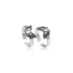 Good looking pair of Toe Rings Bichiya in 92.5 Silver - Toe Rings