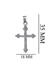 Light weighted holiest 925 Silver Cross Pendant - Pendants