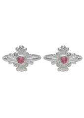 Pretty Cubic Zirconia Toe Rings in 92.5 Sterling Silver - Toe Rings