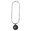 Trendy Sitting Ganesha Round Necklace