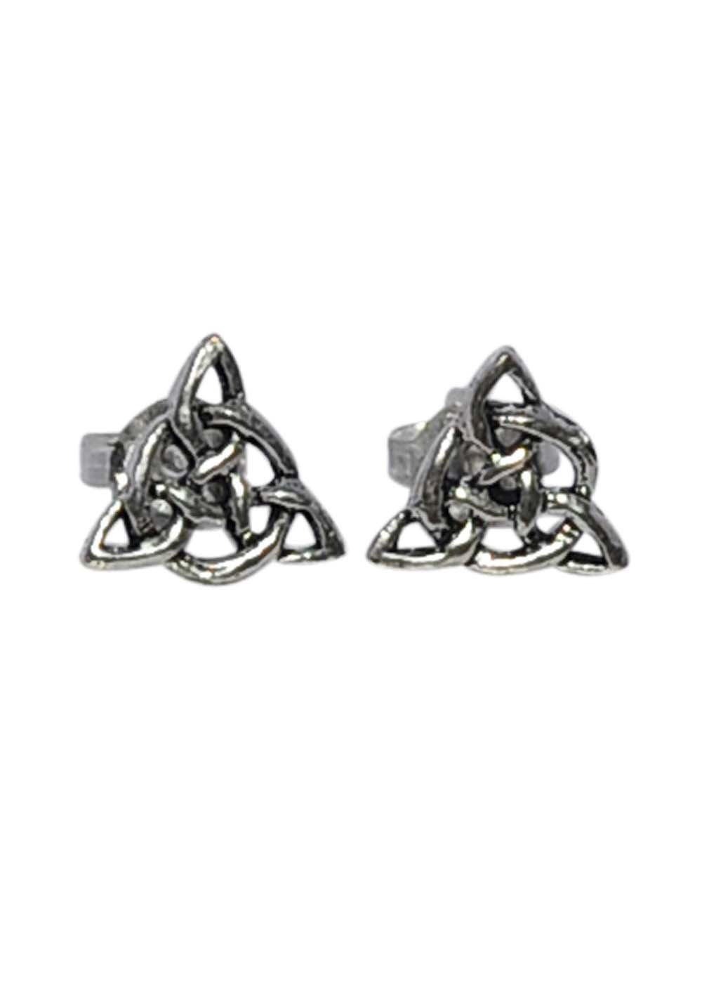 Trendy Studs in Oxidized 92.5 Silver - Studs